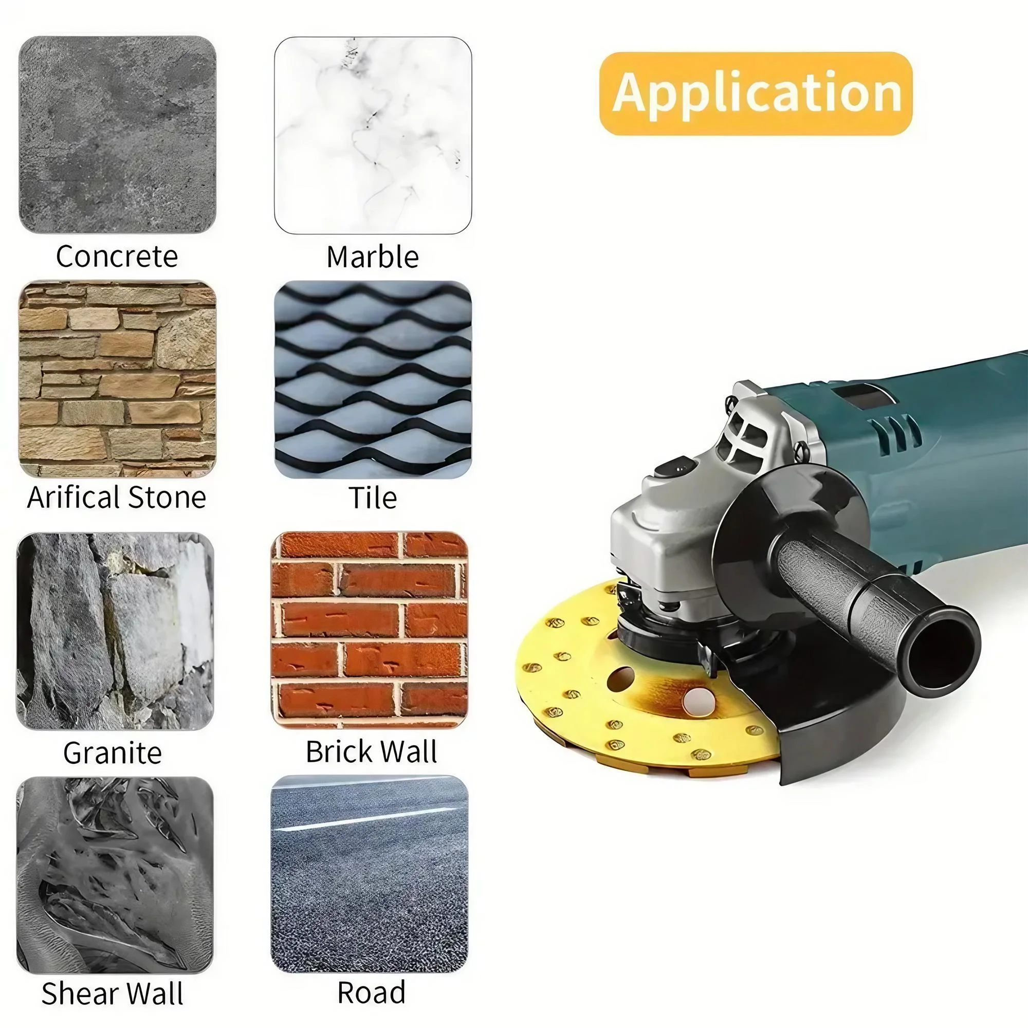 แผ่นเจียรเพชรสำหรับคอนกรีต ปูน - Angle Grinder Diamond Blade Concrete บทวิจารณ์และราคา