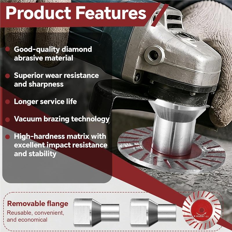 [B17B!] ใบเลื่อยเพชร 1.57 นิ้ว - Angle Grinder Diamond Blade Concrete บทวิจารณ์และราคา