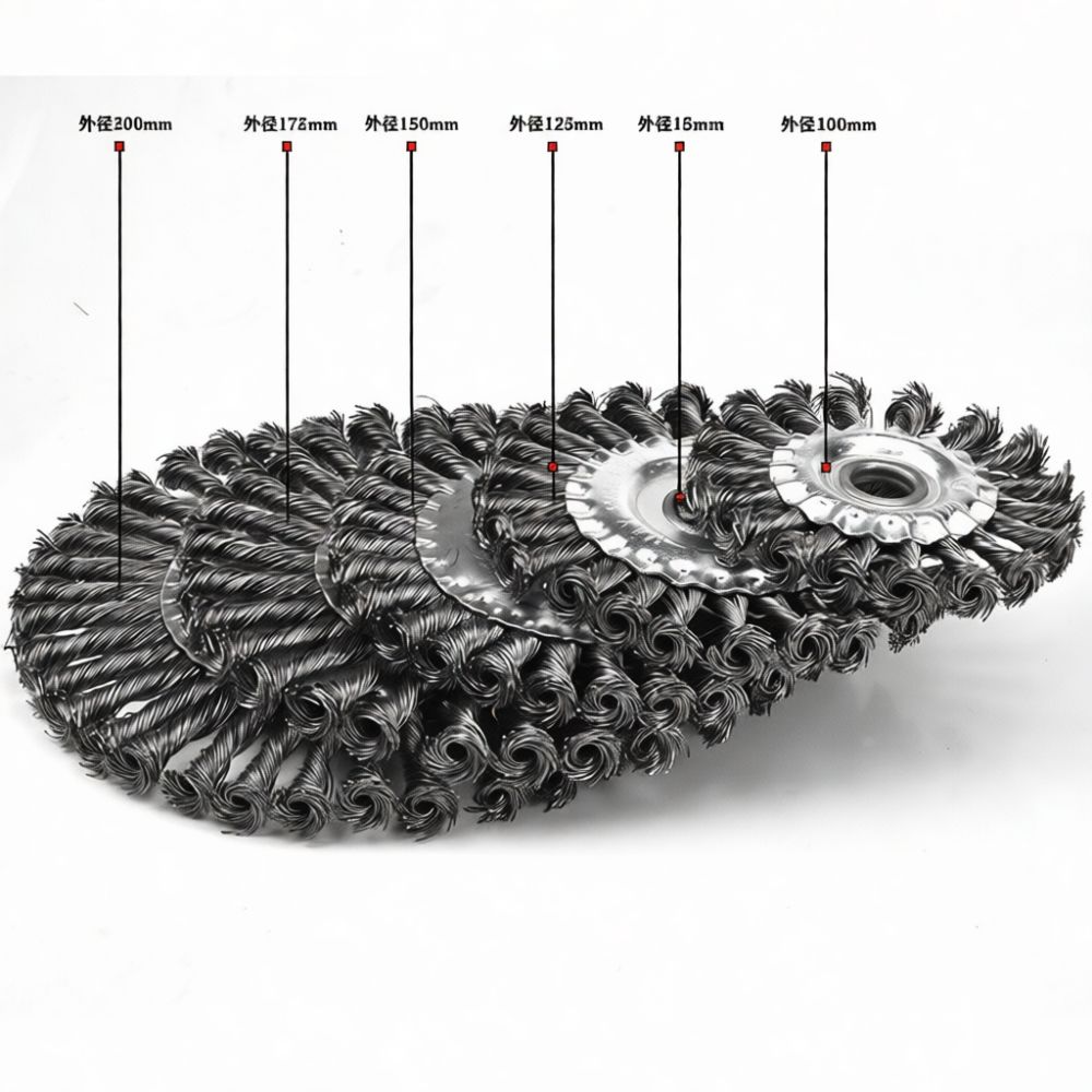 สำหรับแปรงลวดเหล็กบิด Yongpin  - Angle Grinder Wire Brush Wheel บทวิจารณ์และราคา