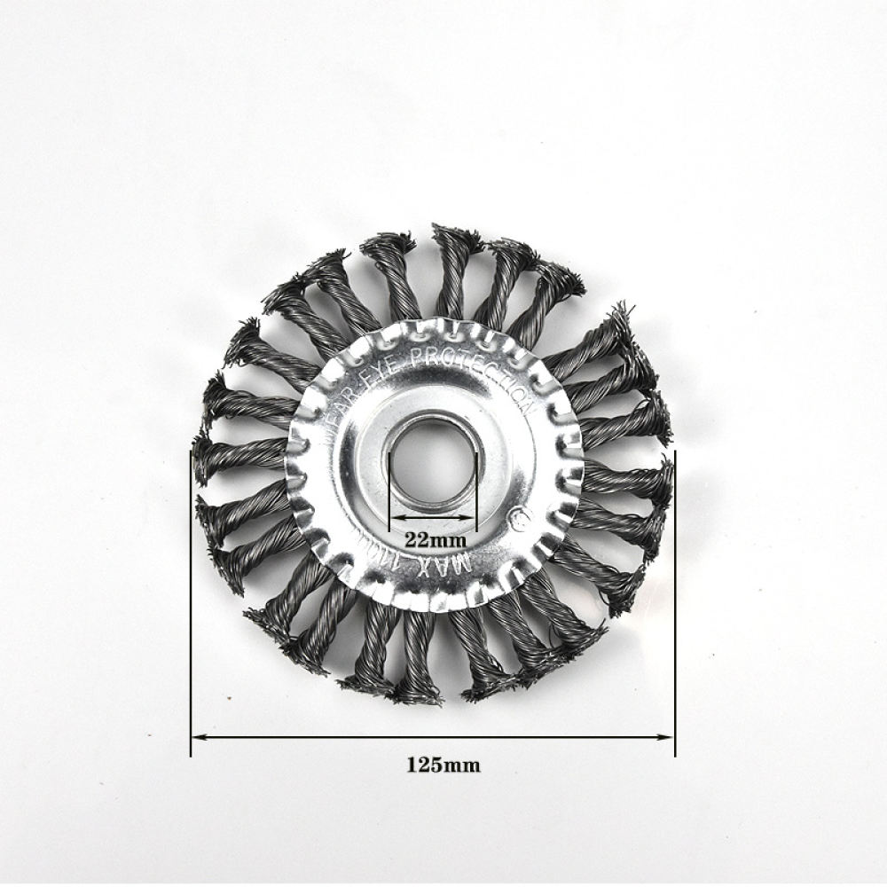 สำหรับแปรงลวดเหล็กบิด Yongpin  - Angle Grinder Wire Brush Wheel บทวิจารณ์และราคา