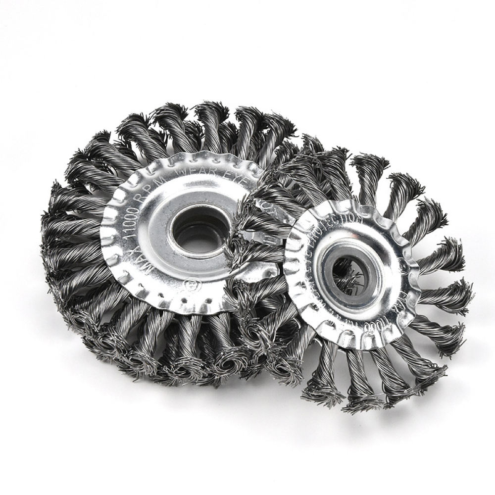 สำหรับแปรงลวดเหล็กบิด Yongpin  - Angle Grinder Wire Brush Wheel บทวิจารณ์และราคา
