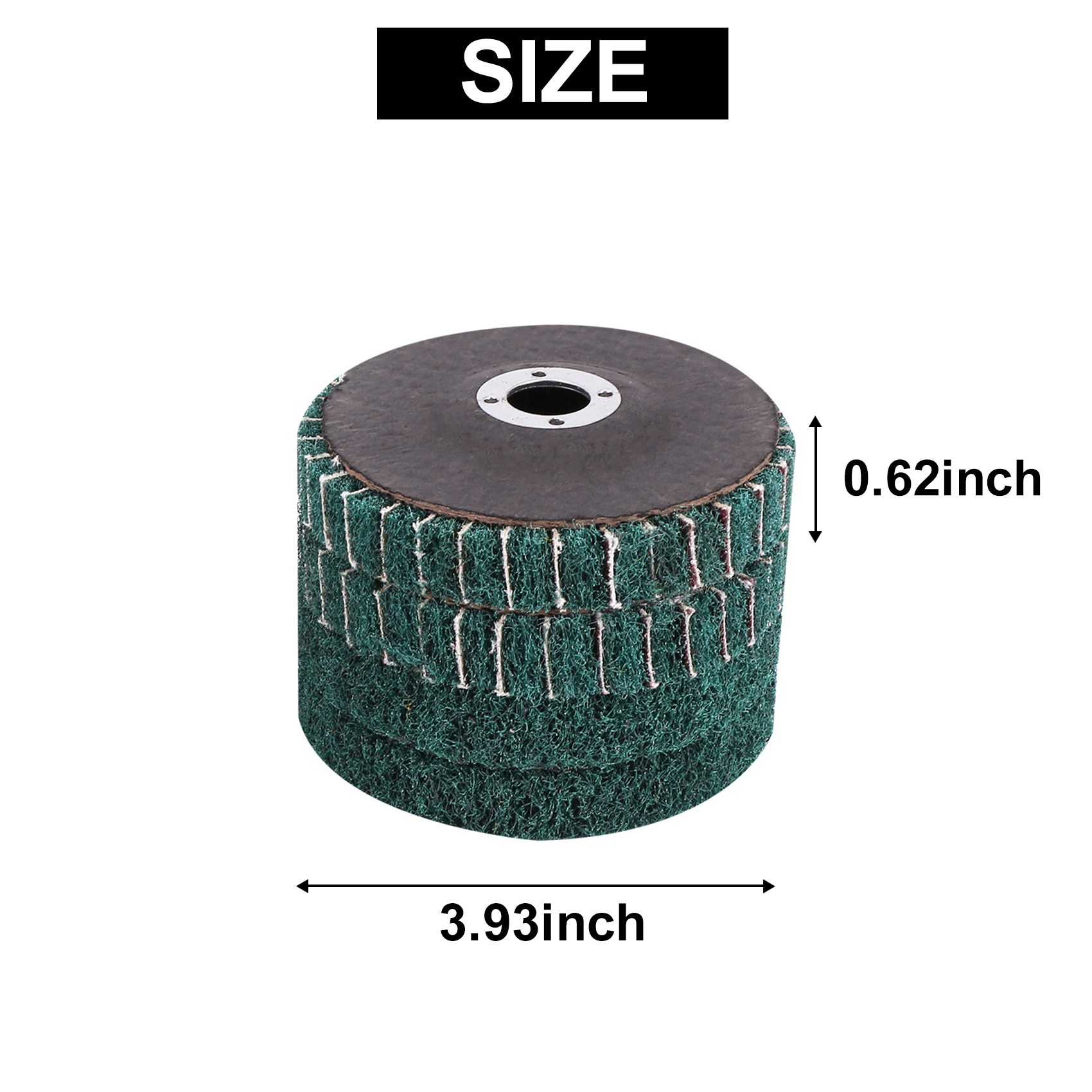 A93E-8PCS ชุดแผ่นขัดไฟเบอร์ไนล - Angle Grinder Flap Disc Set บทวิจารณ์และราคา